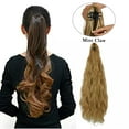 thumbnail image 1 of SAYFUT Women Lady 18" Thick Clip In Pony Tail Hair Extensions Fashion Claw Clip Jaw Long Wavy Ponytail, 1 of 7
