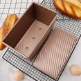 thumbnail image 5 of Lishi Gold Non-stick Bread Baking Pan with Lid, 5 of 5