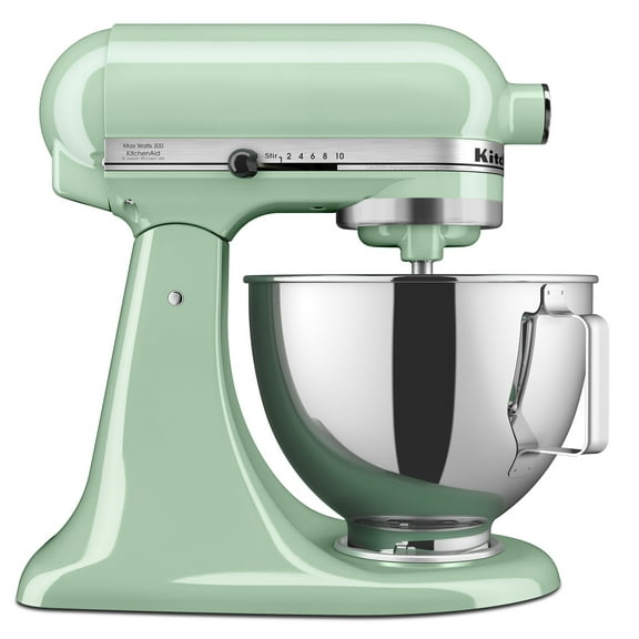 KitchenAid Deluxe Series 4.5 Quart Tilt-Head Stand Mixer with Stainless Bowl, Pistachio, Model KSM97PT