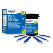 Equate Blood Glucose Test Strips, 50 Count
