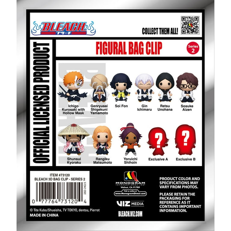 BLEACH 3D Foam Bagclip - SERIES 2 - Walmart.com