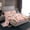 Pink 02, variant on Feelyou Kawaii Gingerbread Man Bed Sheets, Cartoon Xmas Tree Cabin King Sheets, Merry Christmas Sheet Set, Microfiber Bedroom Decor, 4 Pieces
