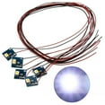 thumbnail image 1 of Lefu 5pcs 12v LEDs for Model Railway Building Interior Lighting for Hornby OO HO, 1 of 9