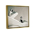 thumbnail image 3 of Stupell Industries Girls on Diving Boards Novelty Photography Gold Floater Framed Art Print Wall Art, 21 x 17, 3 of 9