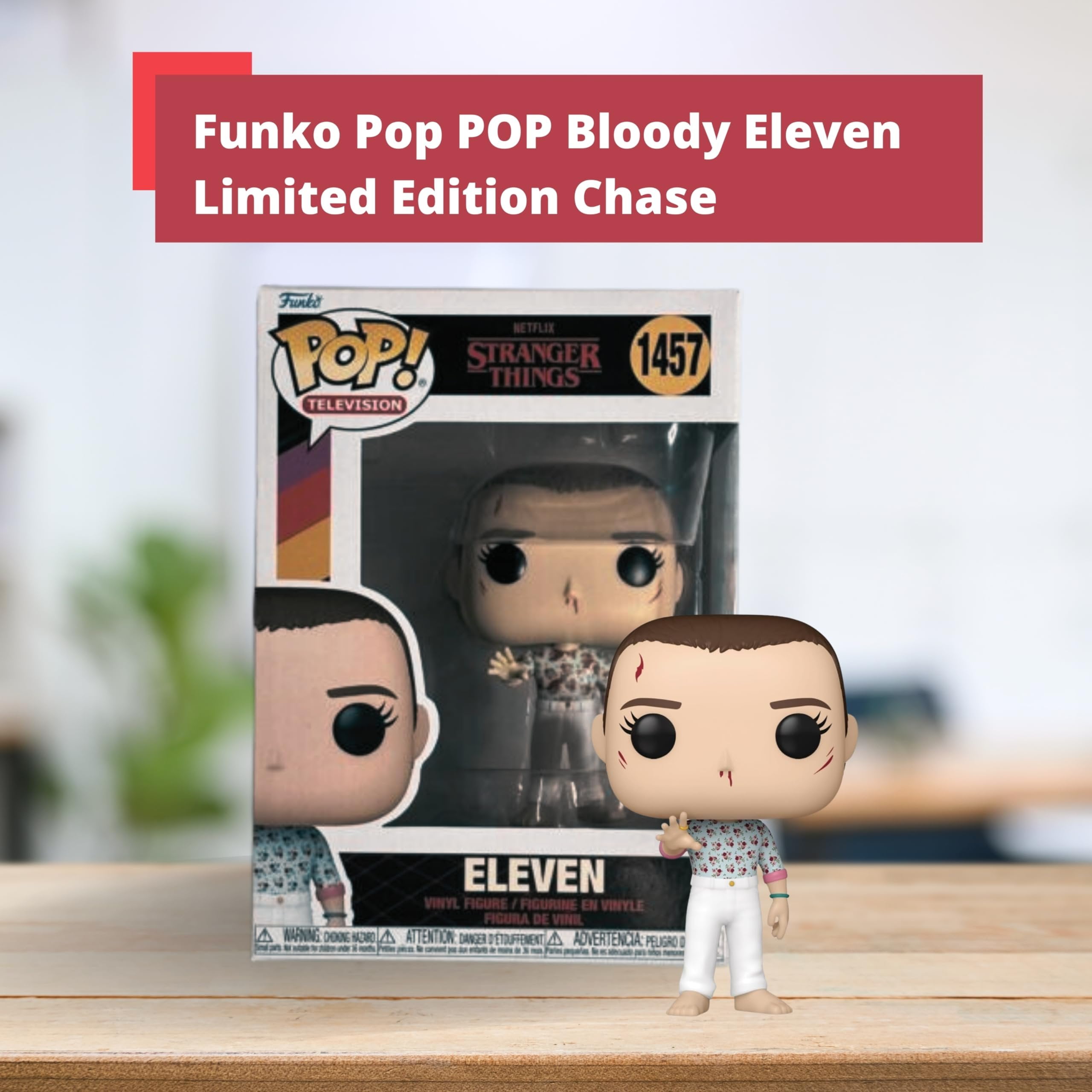 Funko Pop! Stranger Things: Bloody Eleven 1457 - Chase Limited