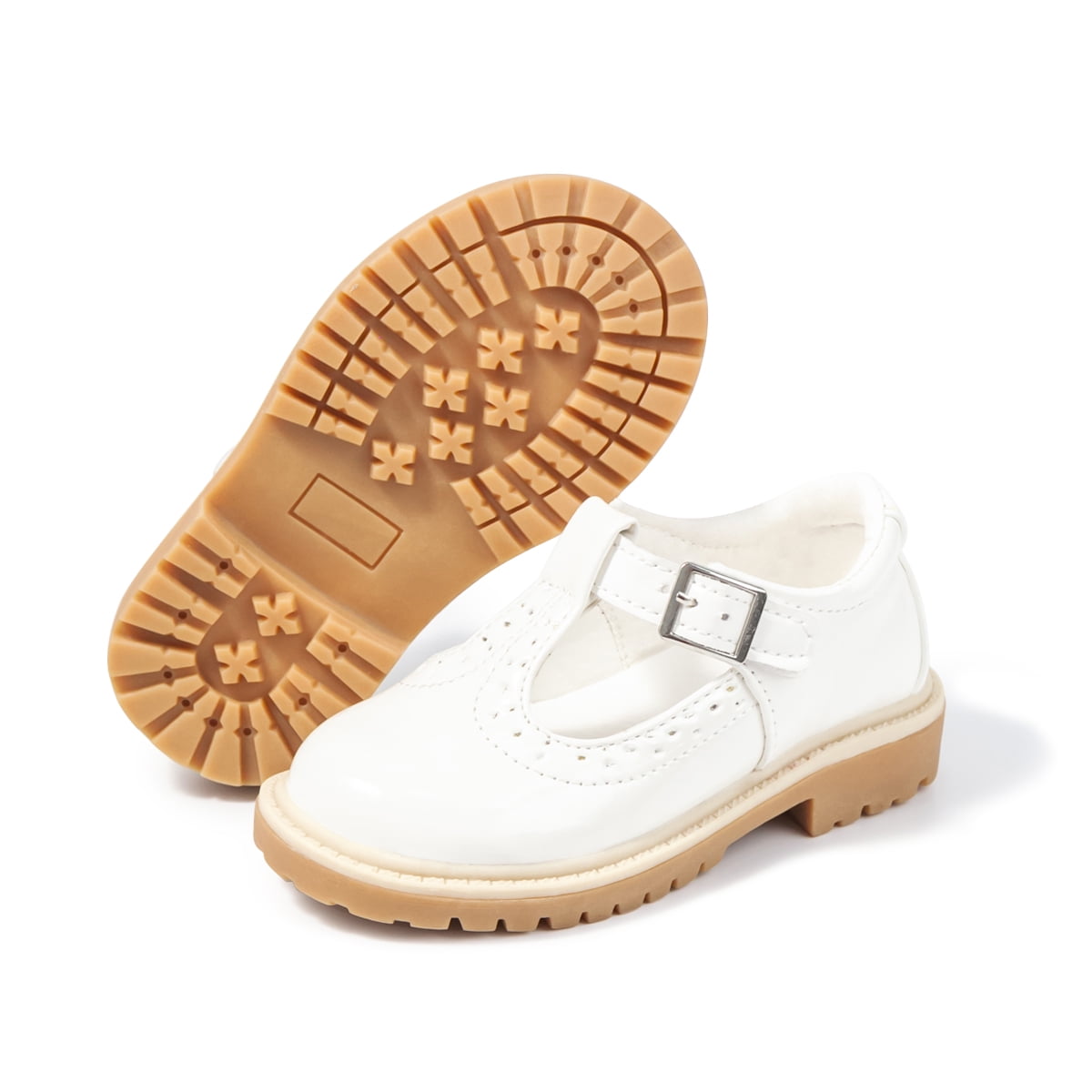 Meckior Toddler Girls Dress Shoes Little Girls Mary Jane Soft Sole meckior-toddler-girls-dress-shoes-little-girls-mary-jane-soft-sole