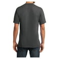 thumbnail image 5 of Mafoose Mens Core Cotton V-Neck T-Shirt Charcoal 2X-Large, 5 of 6