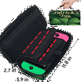 thumbnail image 3 of Herdesigns St. Patrick's Day Green Shamrock Carrying Case for Nintendo Switch 2 with 20 Game Card Slots, Portable Travel Carry Case for Accessories and Console, 3 of 8