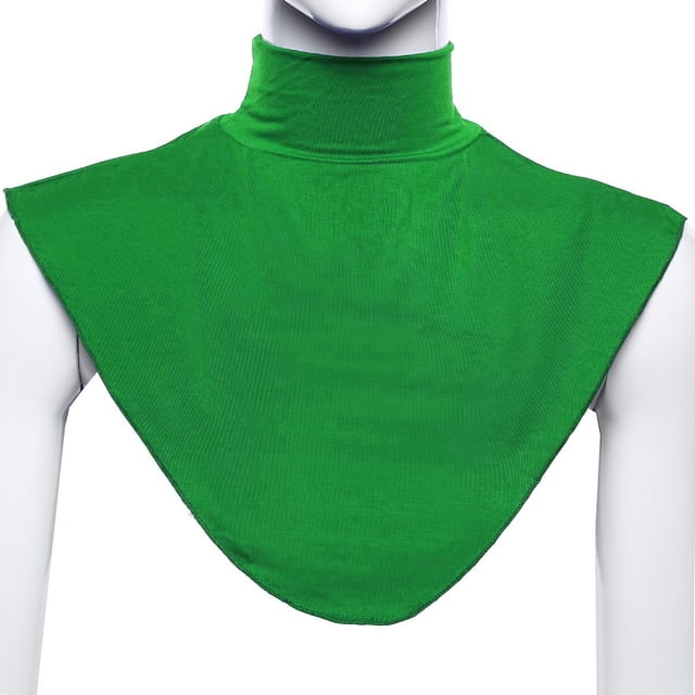 Camisa con cuello falso, bufanda con cuello falso, modal OM402, diseño elegante, fácil de usar