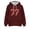Wine Red, variant on Sombr Merch I Barely Know Her 77 Bagless Hoodie Halloween Sweatshirt Streetwear Unisex Winter Fashion Fan Pullovers Top
