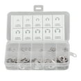thumbnail image 2 of Anneau de Maintien, Fixation Ferme E Circlip Grand Application avec 120 Pcs pour Roulement, 2 of 7