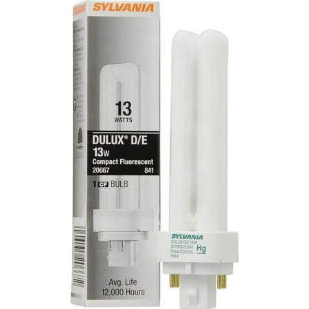 

Osram Sylvania 13 watt CFL Compact Fluorescent Lamp Cool White