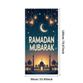 thumbnail image 1 of Ramadan Mubarak Islamic Backdrop Banner Event Decoration Hanging Lantern Moonlight Mosque Stars Photography Props Festive Celebrations Muslim Holiday, 1 of 4