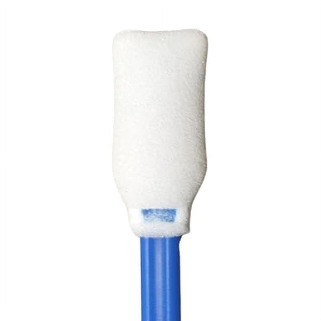 Harmony Brand Rectangular Foam Cleanroom Swab, Polypropylene Shaft Pack-50