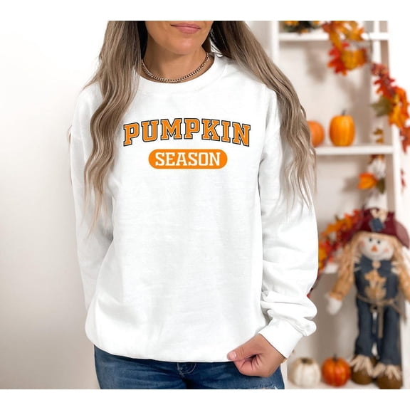 season Sweatshirt, Pumpkin Season Sweatshirt, Fall Vibes Sweatshirt, Hocus Pocus Sweatshirt, Spooky Vibes, Groovy Ghost Sweatshirt, F4876 All Size S-5Xl