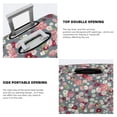 thumbnail image 5 of Xecao Daisies Flowers print Elastic Luggage Cover, with double-sided print , is perfect for travel, business, and daily use, 5 of 9