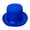 #03Royal Blue, variant on Loftus International Dumb and Dumber Felt Style Top Hat For Black Costume Pink