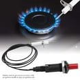 BBQ Grill Push Button Igniter Set 1 Out 2 Premium Piezo Ignition Kit