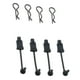 thumbnail image 2 of 4 piezas Clips de carrocería RC Sunnimix para ARA106040T1 ARA106040T2 ARA106042T1 ARA106042T2 ARA106044T1 ARA106044T2 ARA106046 ARA106048 ARA106058T1 ARA106058T2 ARA109001 ARA109011 ARAD80BS ARAD81LG ARAD81LR ARAD83LG ARAD84NW ARAD84SW ARAD88RL ARAD89BB ARAD89LL 1/7 1/8, 2 of 7