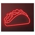 thumbnail image 1 of Letrero De Neón Taco, Cocina Mexicana, Luz LED, Arte Pared Para Restaurante, Decoración Comida Callejera, Entrada Comercial, 50cm, 1 of 2