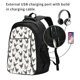 thumbnail image 2 of Easygdp Funny Chicken Mochila para Laptop de Viaje con Puerto USB, Mochila para Laptop con Puerto de Carga USB para Mujeres y Hombres, 2 of 7