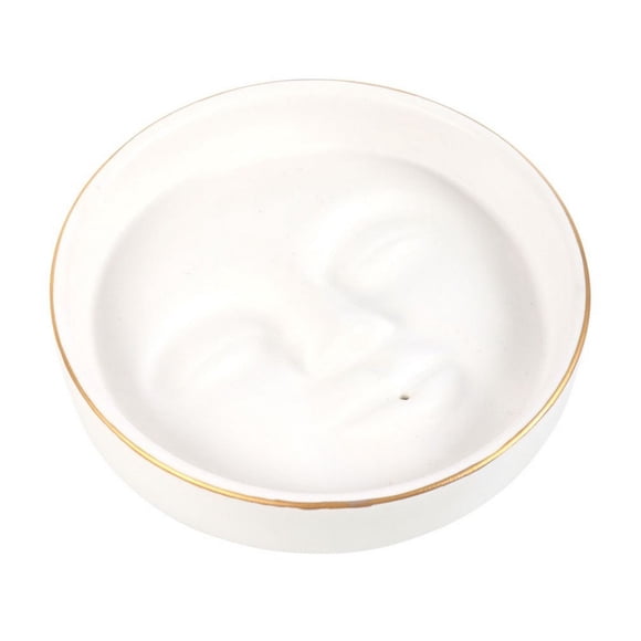 Something Different Moon Face Incense Holder