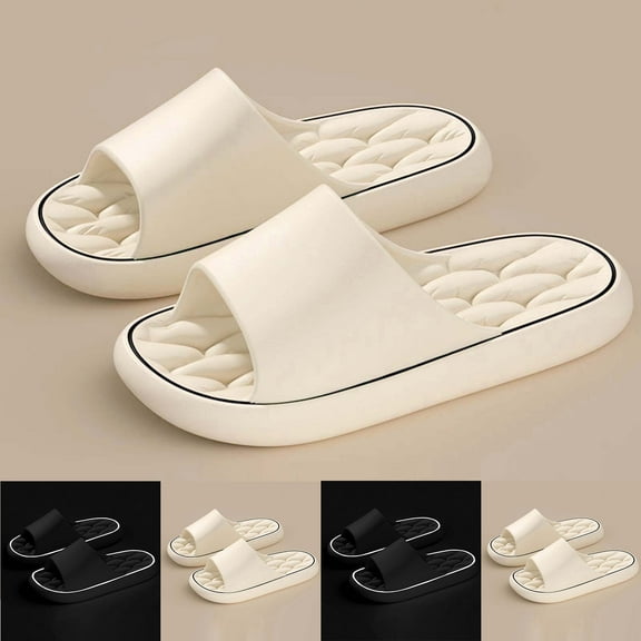 ZZwxWA Bath Slippers Comfortable EVA Slippers for Men Women Indoor and Outdoor Wear | Soft Sandals for Relaxation for Showering and Indoor Use Sales