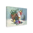 thumbnail image 2 of Trademark Fine Art 'Goldfinch Birdhouses' Canvas Art by Barbara Mock, 2 of 3