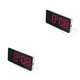 thumbnail image 4 of sweethay Espejo con alarma Digital LED, reloj electrónico para el hogar, adornos con pantalla de temperatura, relojes despertadores, Type3 NO3, 4 of 6