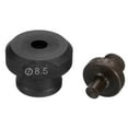 thumbnail image 3 of Uxcell Hydraulic Hole Punch Die 8.5mm for Angle Steel Iron Aluminum, Burgundy & Black, 3 of 5