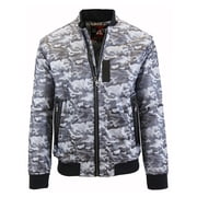 Mens Aviator Bomber Flight Jacket
