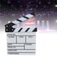 thumbnail image 3 of Cateissary Tabla de Clapboard de escenario de acción, de película de cine de madera, pizarra, L, negro Accesorios para fotos blanco S, 3 of 6