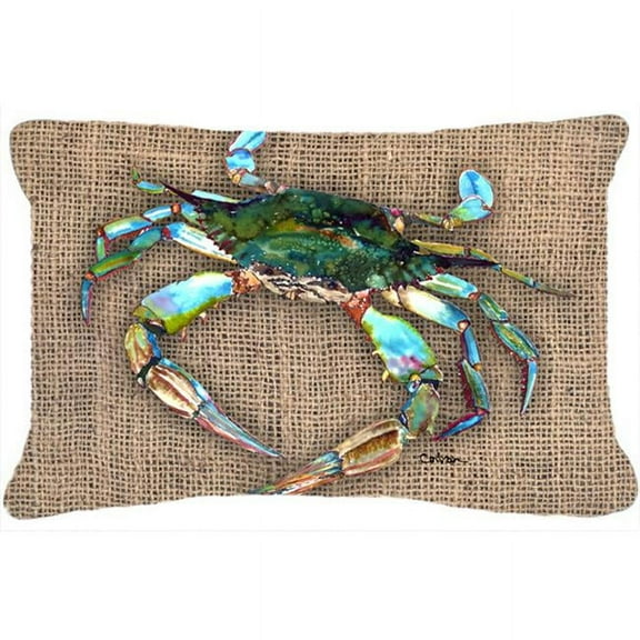 Crab Indoor & Outdoor Fabric Decorative Pillow