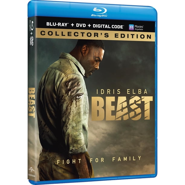 Beast (2022) Blu-ray, DVD, Digital Copy - Action & Adventure Film