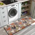 thumbnail image 3 of Brown Chicken Chick Egg Pattern Kitchen Rug Mat,Kitchen Runner Rugs Non Skid Washable,Decorative Kitchen Floor Mats for Kitchen,Sink,Laundry,17"x47.2", 3 of 7