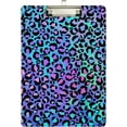 thumbnail image 2 of FMSHPON Fashion Colorful Leopard Print Clipboard Hardboard Wood Nursing Clip Board and Pull for Standard A4 Letter 13x9 inches, 2 of 7