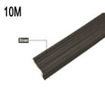 thumbnail image 1 of 10M Rubber Seal Weather Strip Foam Sticky Tape Door Shutter Draught Excluder, 1 of 5
