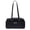 Pu Black, variant on Faux Suede Shoulder Purses Retro Hobo Handbag Boston Style Bag East West Satchel for Women