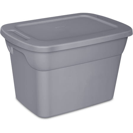 Sterilite 10 Gallon Tote-Recycled Gray - Walmart.com