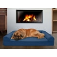 thumbnail image 3 of FurHaven Pet Products Quilted Memory Top Sofa Pet Bed for Dogs & Cats - Navy, Jumbo Plus, 3 of 13
