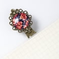 thumbnail image 5 of Minced flower Elegant Vintage Copper-Colored Lace Bookmarks - Stainless Steel Reading Accessories Set, 5 of 5