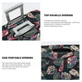 thumbnail image 5 of Balery Luggage Cover Colorful Tropical Leaves Print Suitcase Covers for Luggage Elastic Washable Suitcase Protector Fits 18-32 Inch Luggage-, 5 of 9