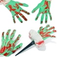 thumbnail image 3 of Halloween Yard Decorations Arm Stakes for Lawn Garden Decor, Cemetery Ground Breaker Props for Party, Outdoor Patio Yard Grave Scene, 1Pack B, 3 of 5