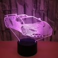 thumbnail image 1 of Goodrich Optical Illusion 3D Sports Car Night Light 16 colores cambiantes USB Power Remote Control Touch Switch Decor Lamp LED Table Desk Lamp Kids Children Christmas Xmas Brithday Gift ACTIVE Biensenido a ACTIVE, 1 of 3