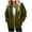Army Green, variant on Kezqiaxn Zip up Hoodie Women Fashion Drawstring Long Sleeve Loose Casual Sweatshirt with Pockets Fall Winter Clothes Khaki M