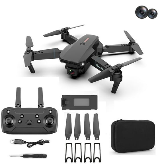 COFEST 1080P HD FPV Camera Drone with Altitude Hold, Headless Mode, Adjustable Speed, and Wi-Fi for Kids Aged 14 Black