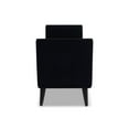 thumbnail image 4 of Jennifer Taylor Home Banc de Rangement d'Entrée Mid-Century Modern Noir, 4 of 10