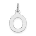 thumbnail image 1 of Initiale de Petit Bloc en Or Blanc 14K, 1 of 2