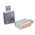 thumbnail image 4 of USB to 3.5mm Jack Headphone and Mic Jack Audio Adapter Mic Stereo Sound Card, 4 of 5