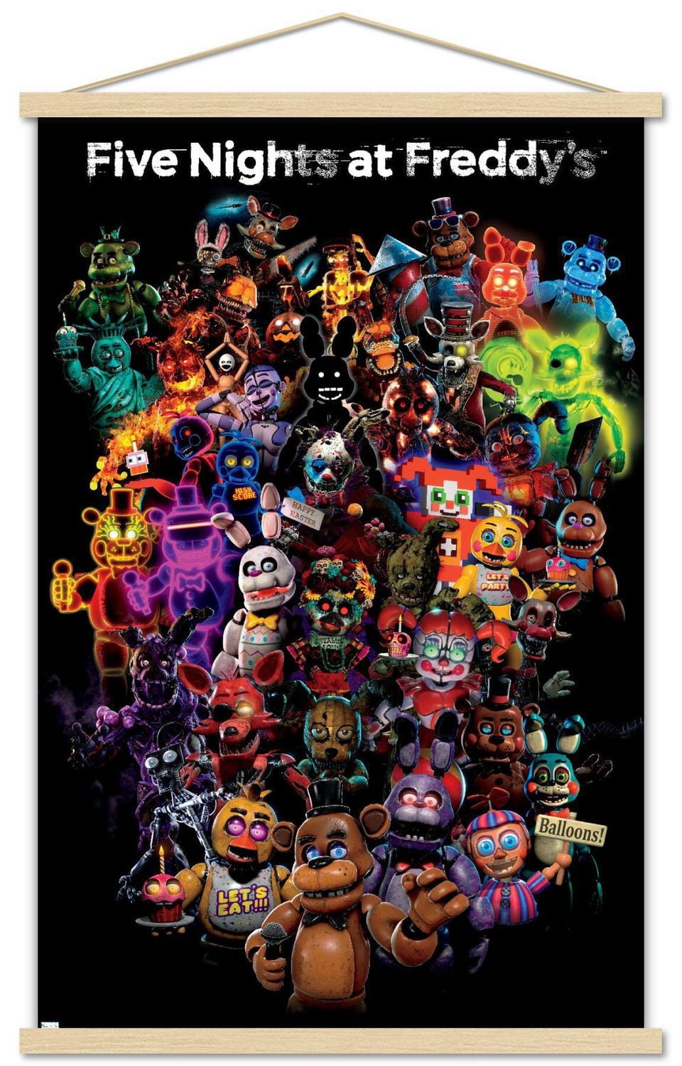 Five Nights at Freddy's: Special Delivery - Collage Wall Poster, 22.375" x 34"